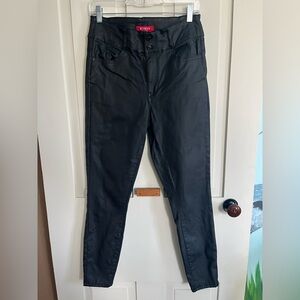 GUESS Black Skinny Coated Jeans